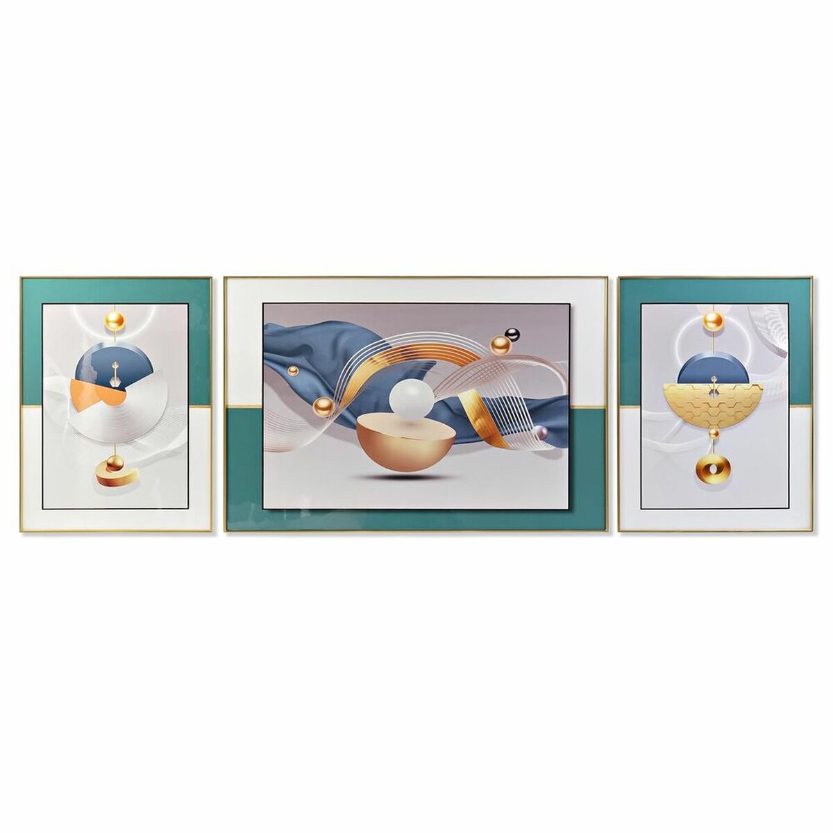 3-ramsset DKD Home Decor Modern (240 x 3 x 80 cm) - 4