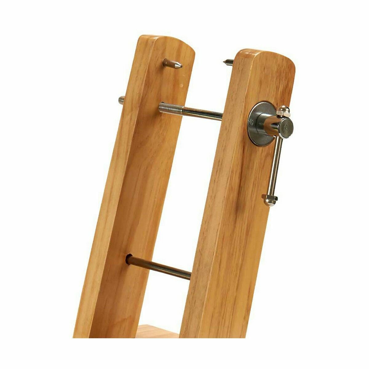 Skinkhållare Brun Silvrig furuträ 44,8 x 8,1 x 18 cm (6 antal) - 2