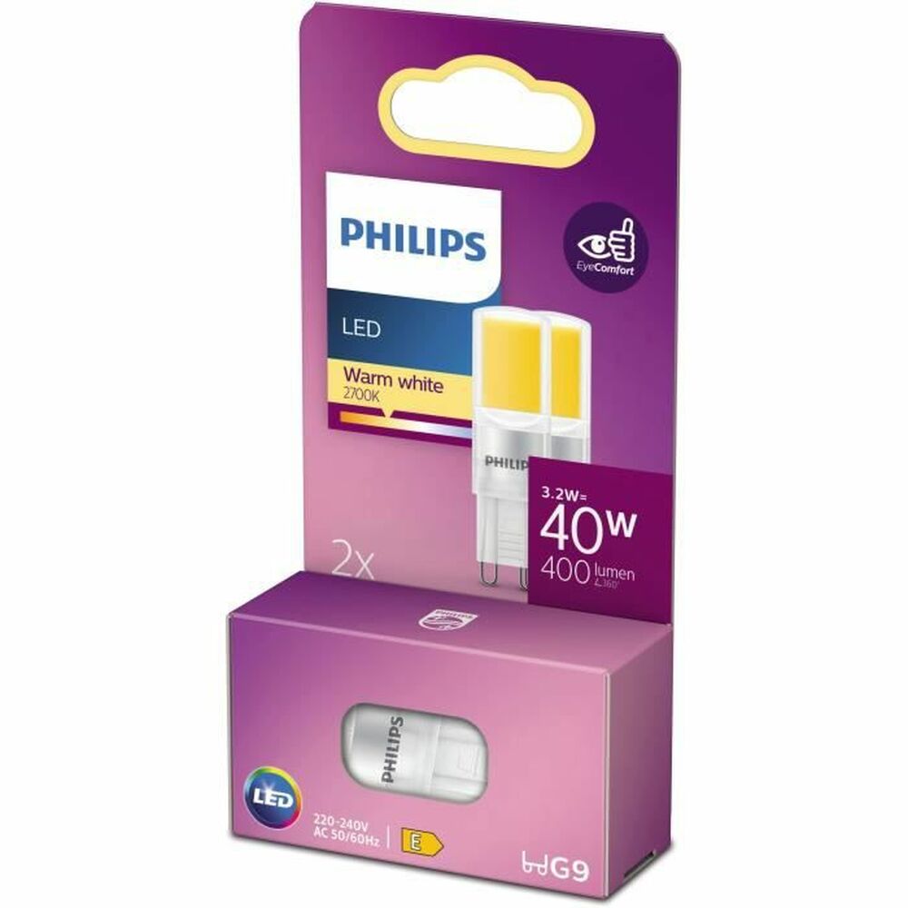 LED-lampa Philips Capsule 40 W G9 2 antal (2 antal)