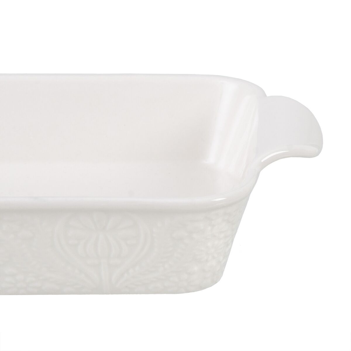 Servingsfat 32 x 17,5 x 5 cm Porslin Vit - 3