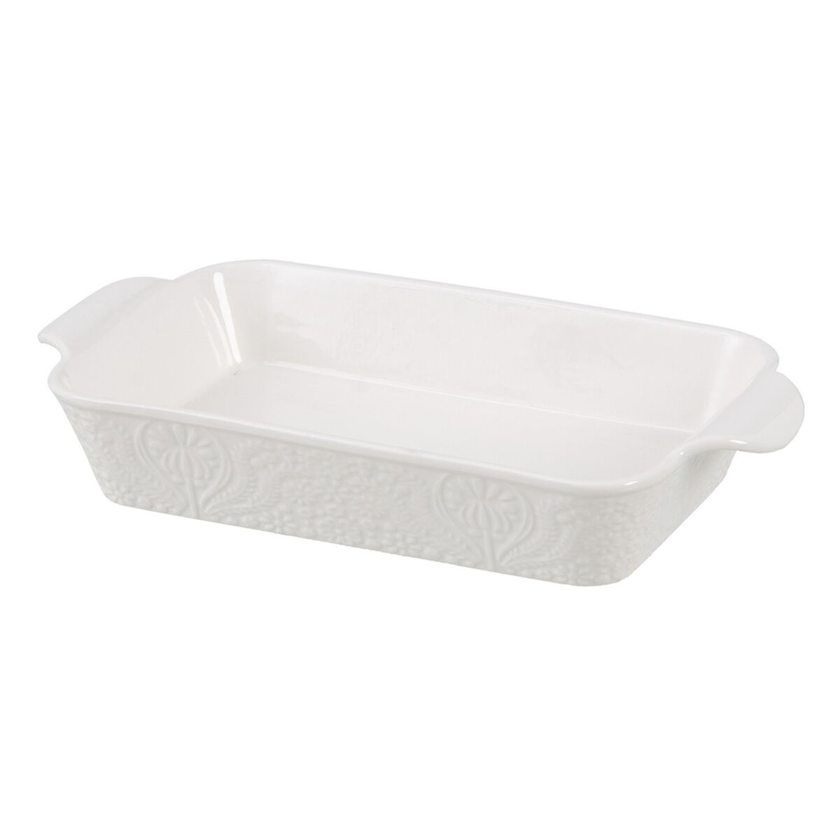 Servingsfat 32 x 17,5 x 5 cm Porslin Vit