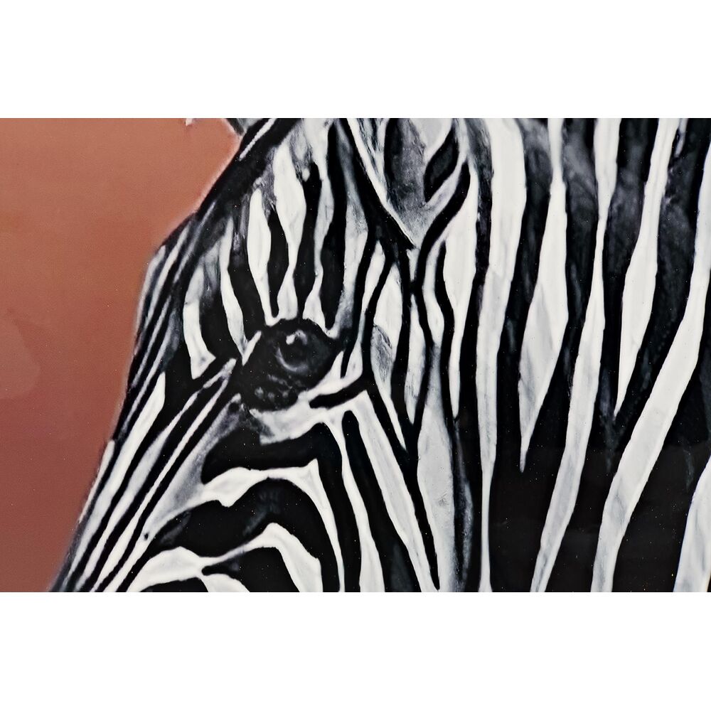 Tavla DKD Home Decor Zebra (80 x 3 x 160 cm) - 2