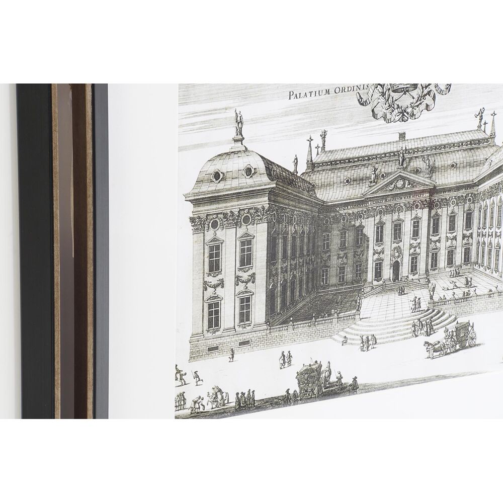 Tavla DKD Home Decor 56 x 3 x 46 cm Neoklassisk (2 antal) - 2