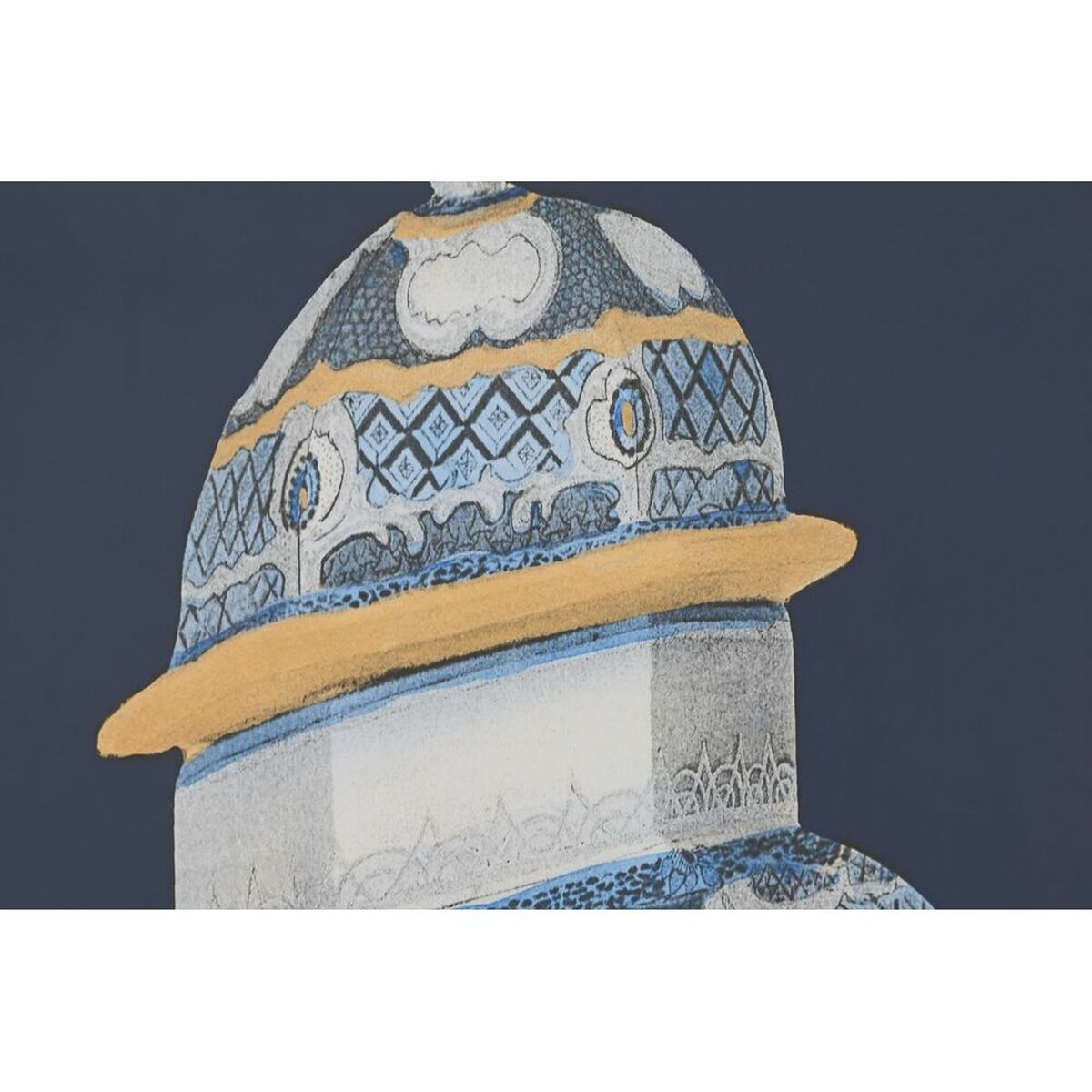 Tavla DKD Home Decor 53,5 x 3 x 103,8 cm Vas Orientalisk (2 antal) - 5
