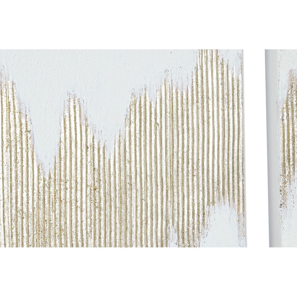 Tavla DKD Home Decor Abstrakt 120 x 3 x 60 cm (2 antal) - 2