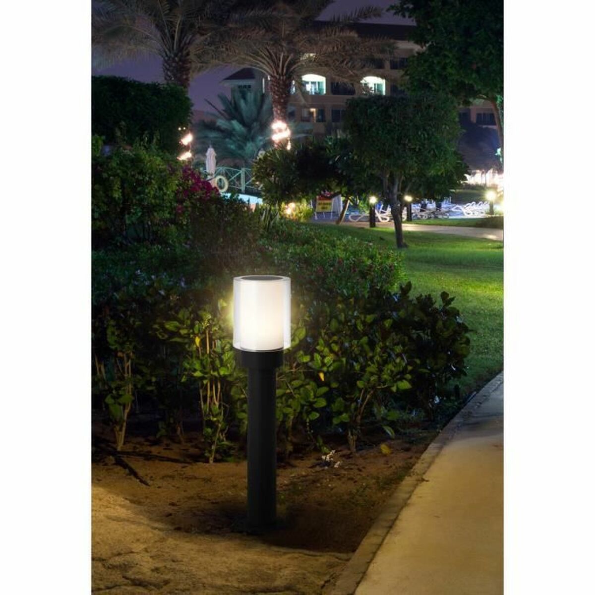 LED bollard light Brilliant Arthus 18 W E27 Antracitgrå Metall - 2