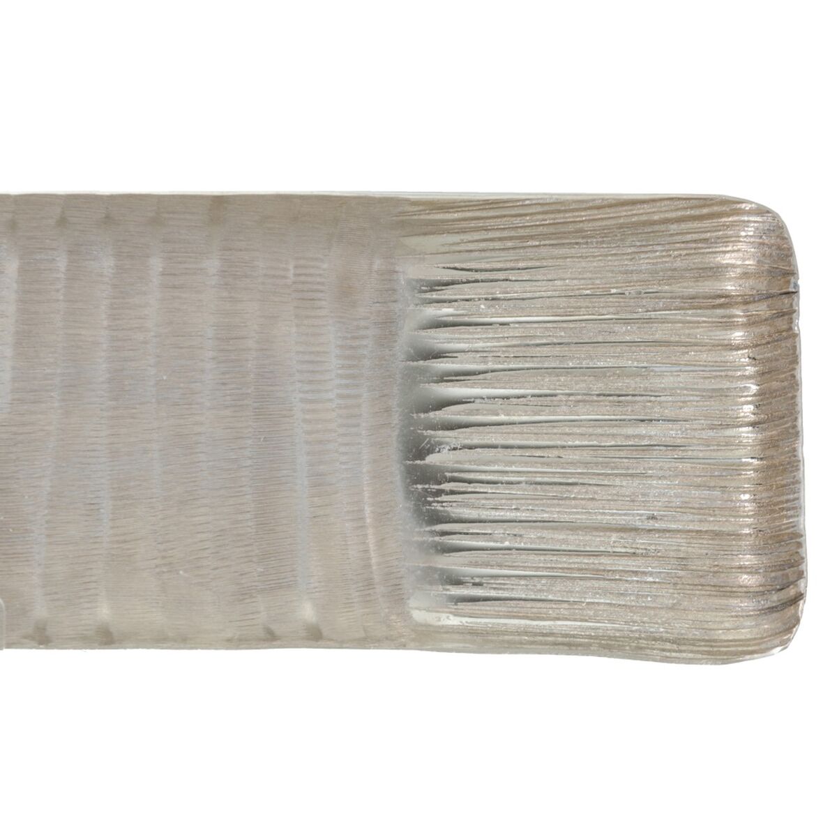 Bordsdekoration 41 x 16 x 2,5 cm Silver Aluminium - 4