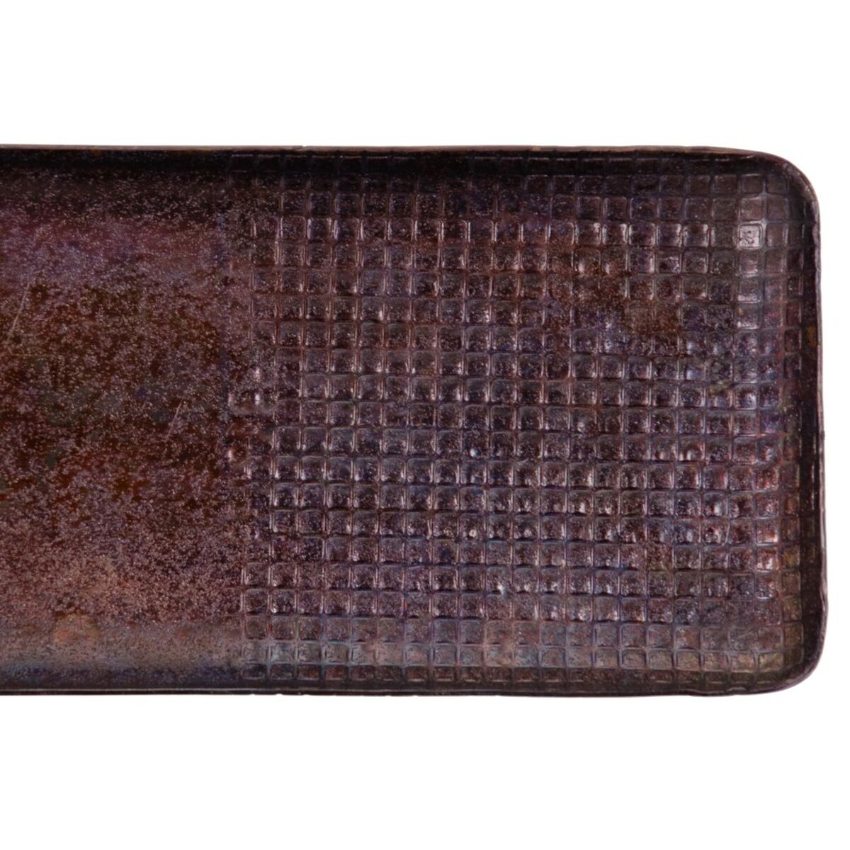 Snacksbricka 41,5 x 16 x 3 cm Aluminium Brons - 3