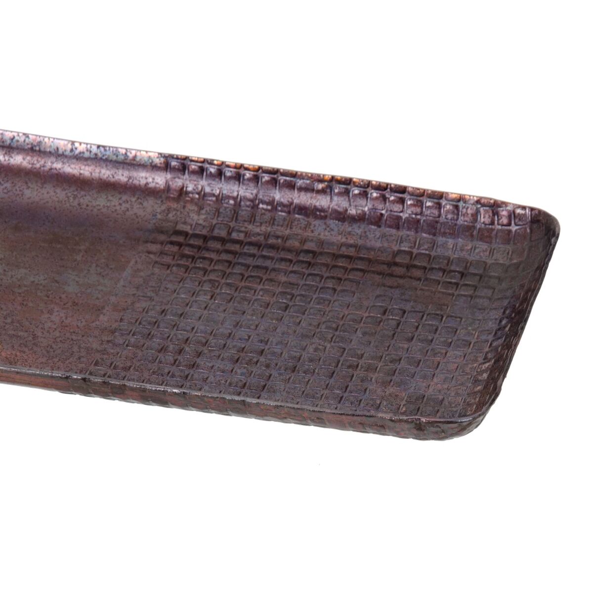 Snacksbricka 41,5 x 16 x 3 cm Aluminium Brons - 4