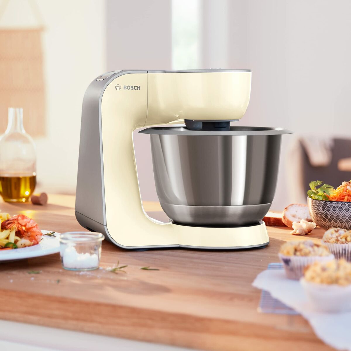 mixer-knådmaskinen med skål BOSCH MUM58920 1000 W - 3