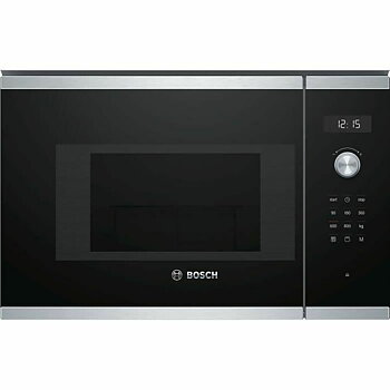 Mikrovågsugnen BOSCH BEL524MS0 20 L Svart Svart/Silvrig 800 W 20 L