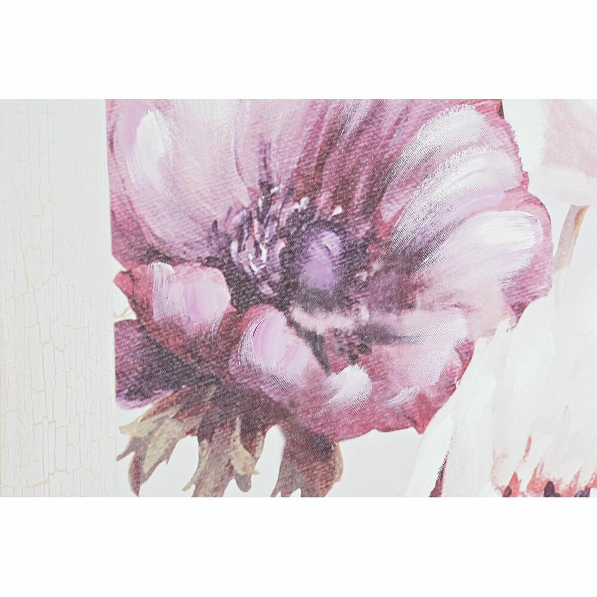 Tavla DKD Home Decor Rosor Romantisk 70 x 3 x 70 cm (2 antal) - 5