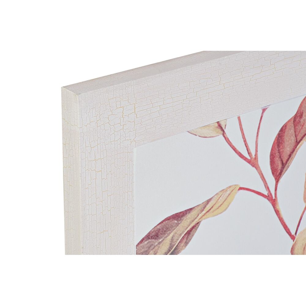 Tavla DKD Home Decor Rosor Romantisk 70 x 3 x 70 cm (2 antal) - 3