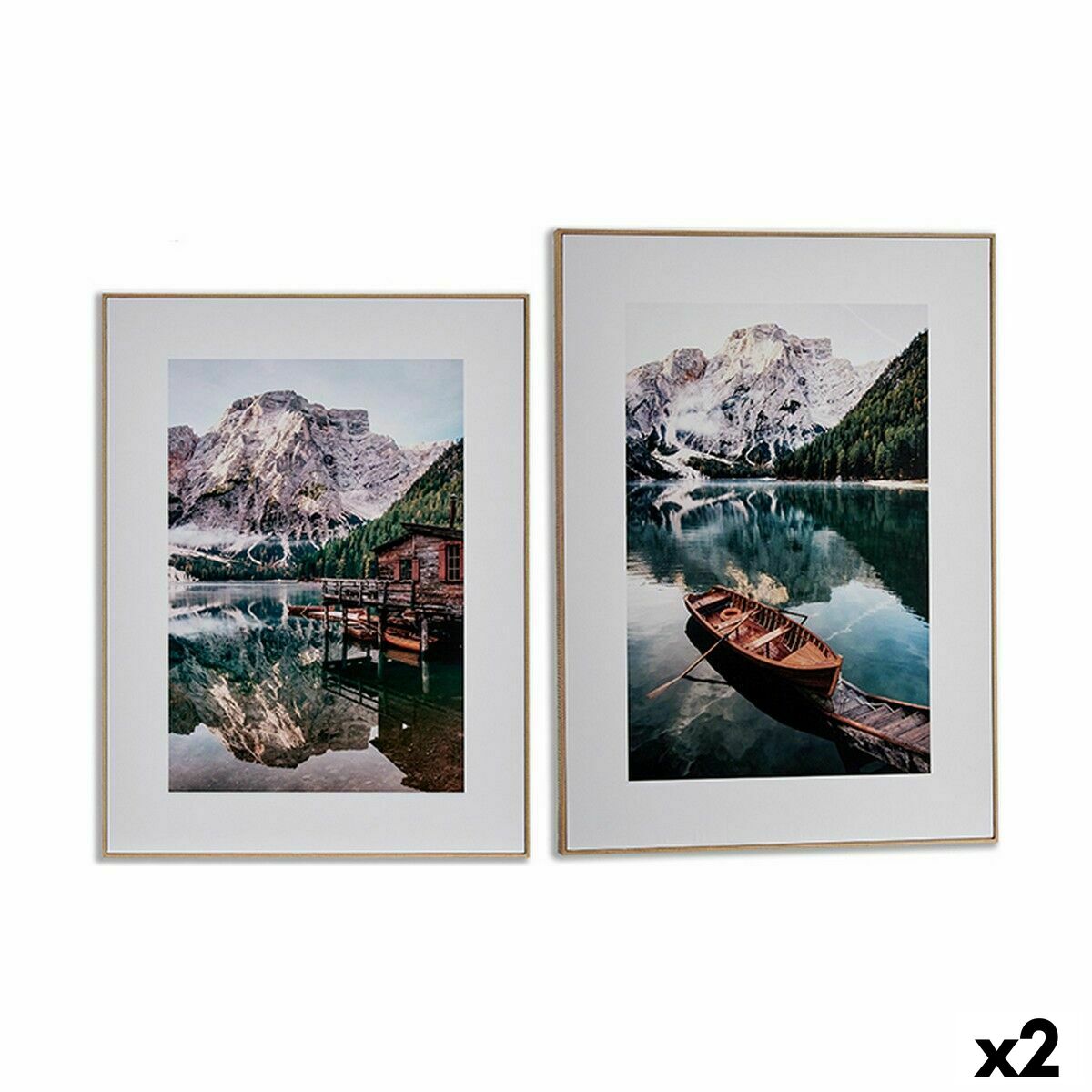 Kanvas Landskap 61,3 x 81,5 x 3 cm (2 antal)