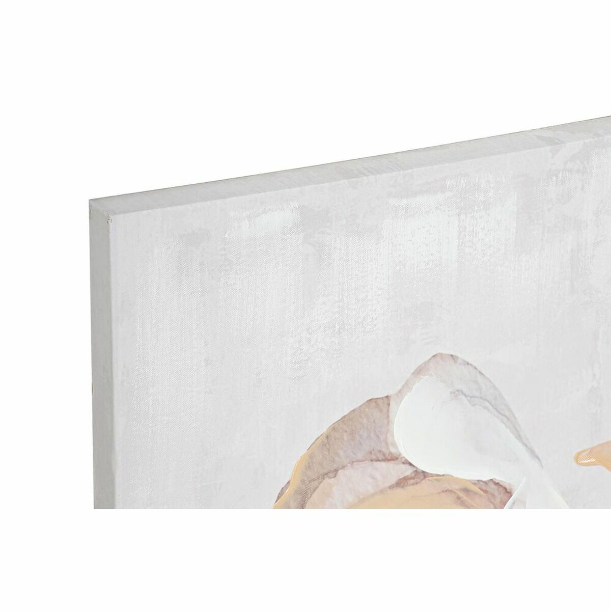 Tavla DKD Home Decor 120 x 3 x 60 cm Virágok Shabby Chic (2 antal) - 4