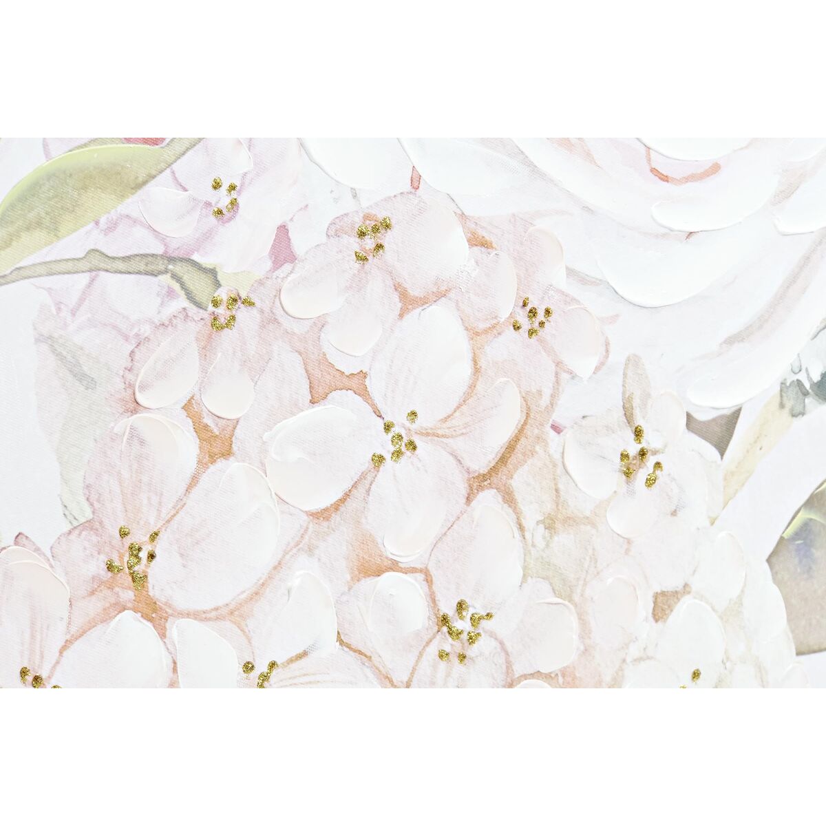 Tavla DKD Home Decor 120 x 3 x 60 cm Virágok Shabby Chic (2 antal) - 6