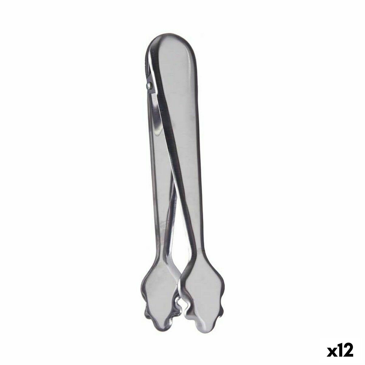 Glasstång 18,5 x 3,5 x 6 cm Silvrig Rostfritt stål (12 antal)