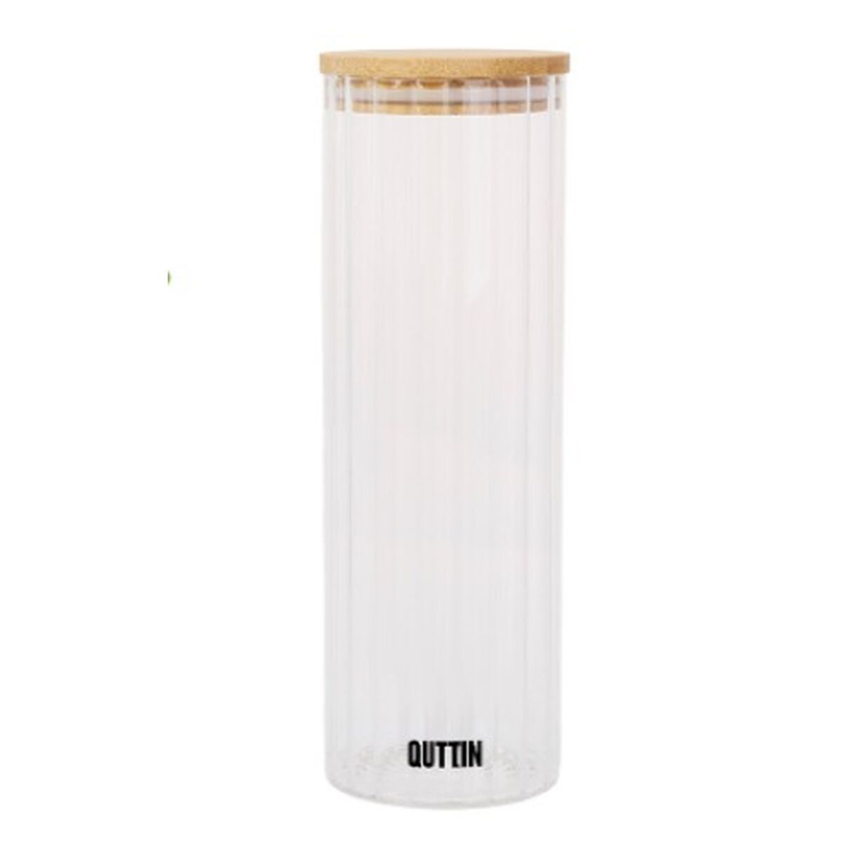 Genomskinlig glasburk Quttin    9 x 27 cm 1,4 L