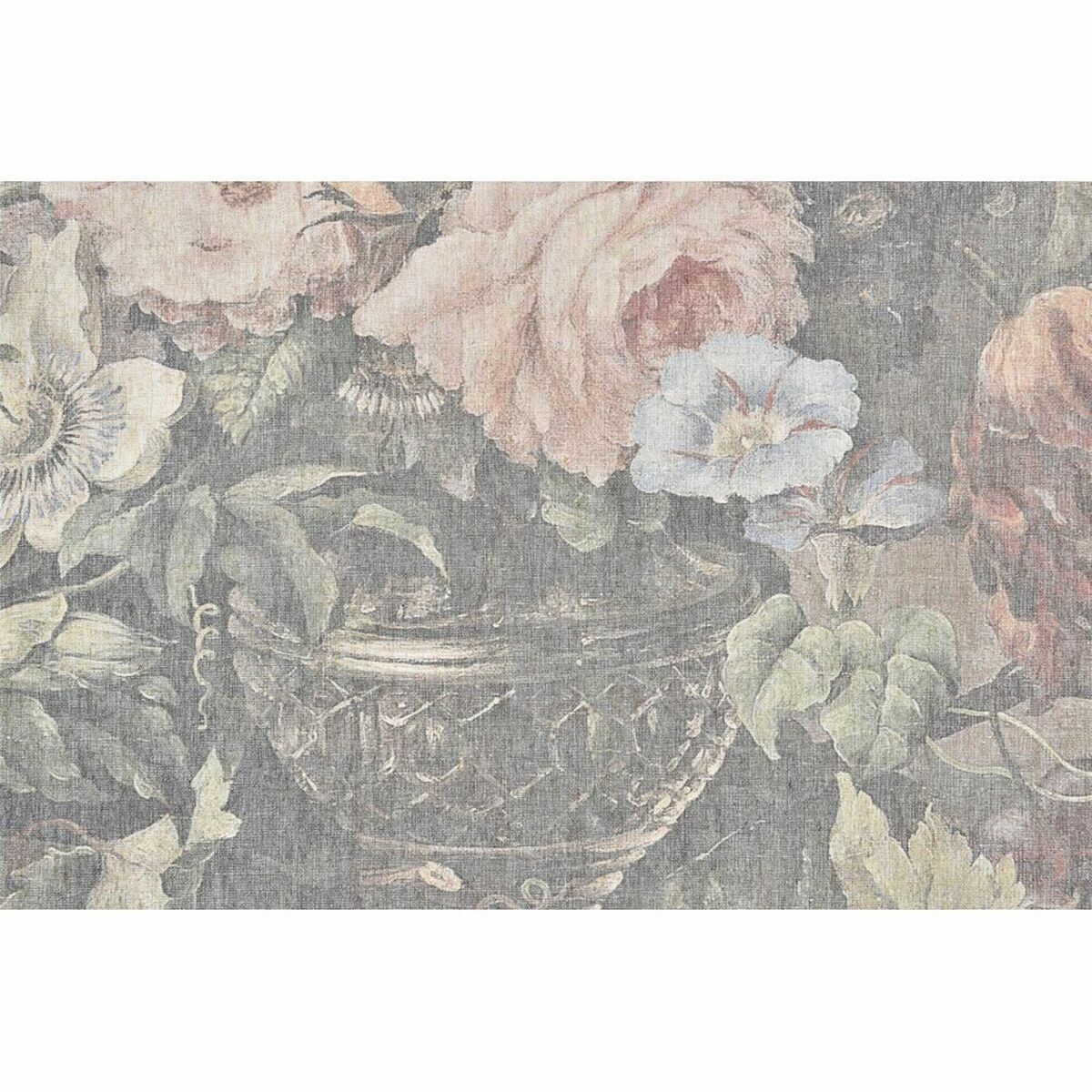 Tavla DKD Home Decor Virágok Modern 75 x 2 x 100 cm (2 antal) - 4