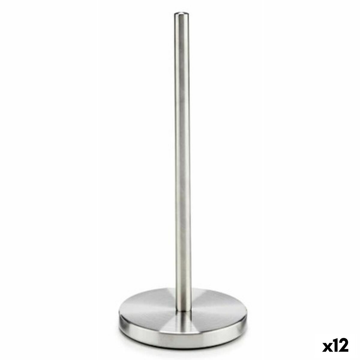 Hushållspappershållare Silvrig Rostfritt stål 15 x 32 x 15 cm (12 antal)