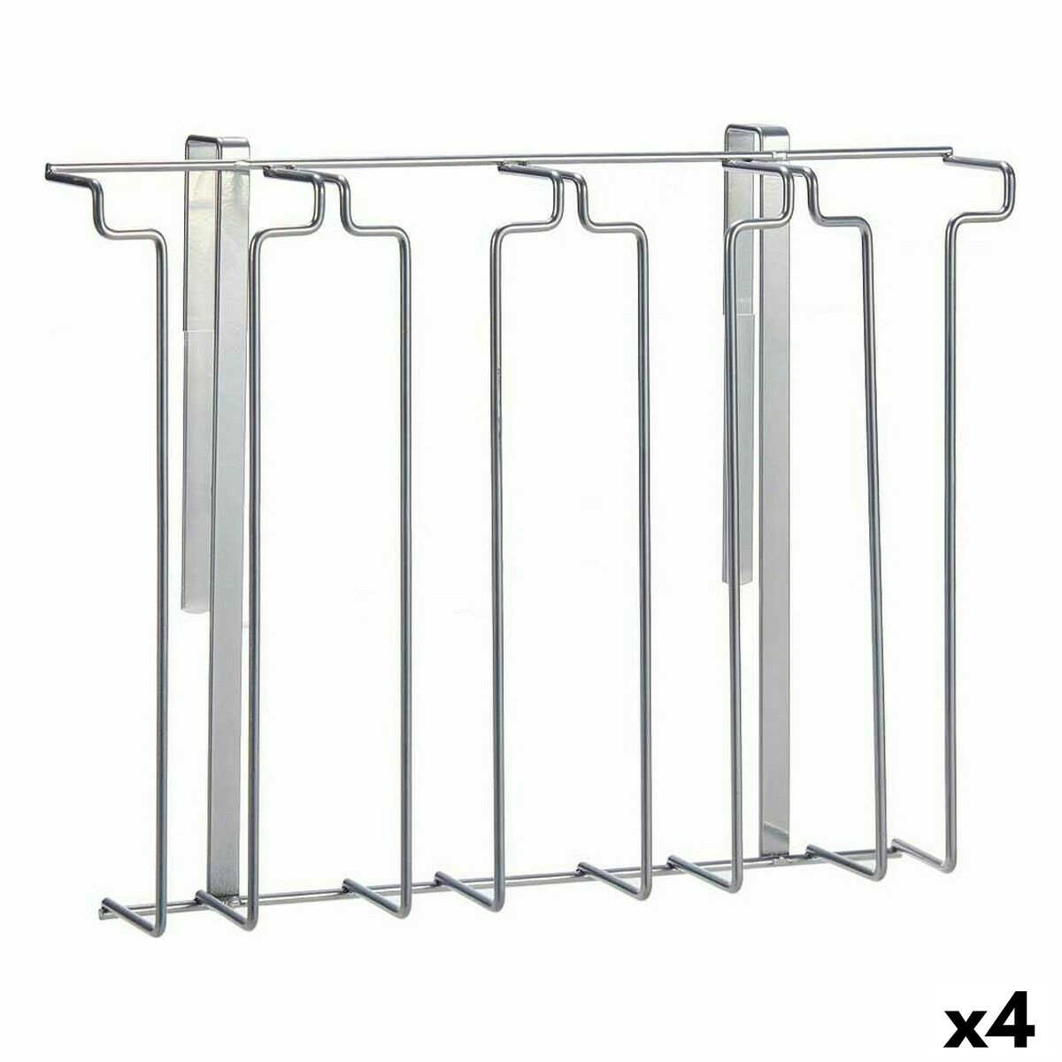 Glashållare Stål 35,5 x 25,5 x 7,5 cm (4 antal)