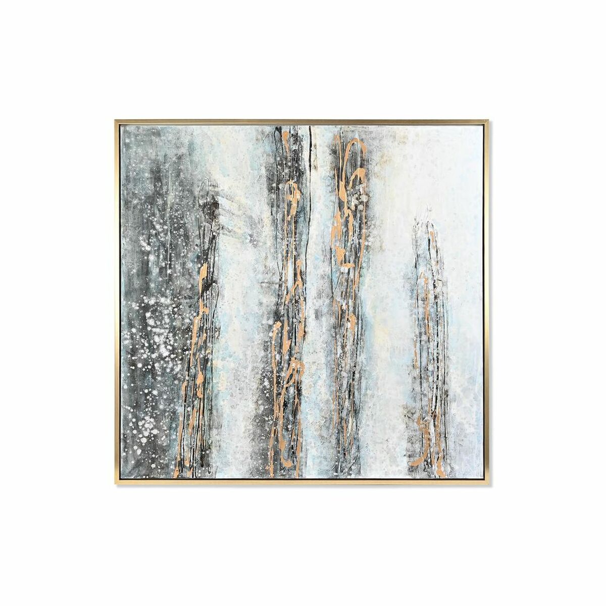 Tavla DKD Home Decor Abstrakt Urban 131 x 4 x 131 cm - 4