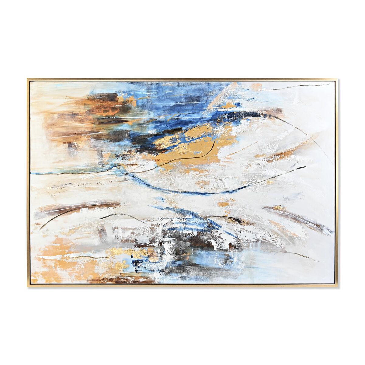 Tavla DKD Home Decor Abstrakt Modern 126 x 4 x 187 cm
