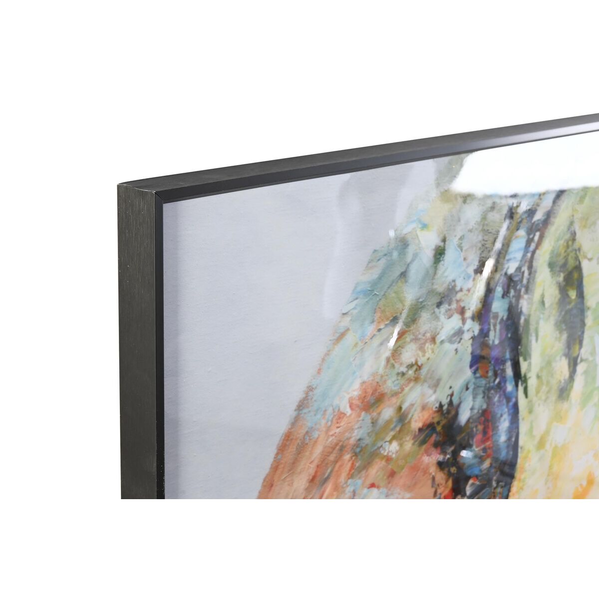 Tavla DKD Home Decor 80 x 3 x 160 cm Elefant Modern - 2