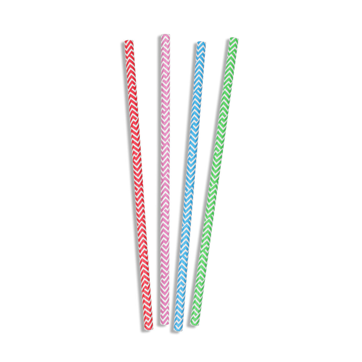 Strån Algon Ränder Multicolour Papp 19,7 x 0,6 cm 25 antal