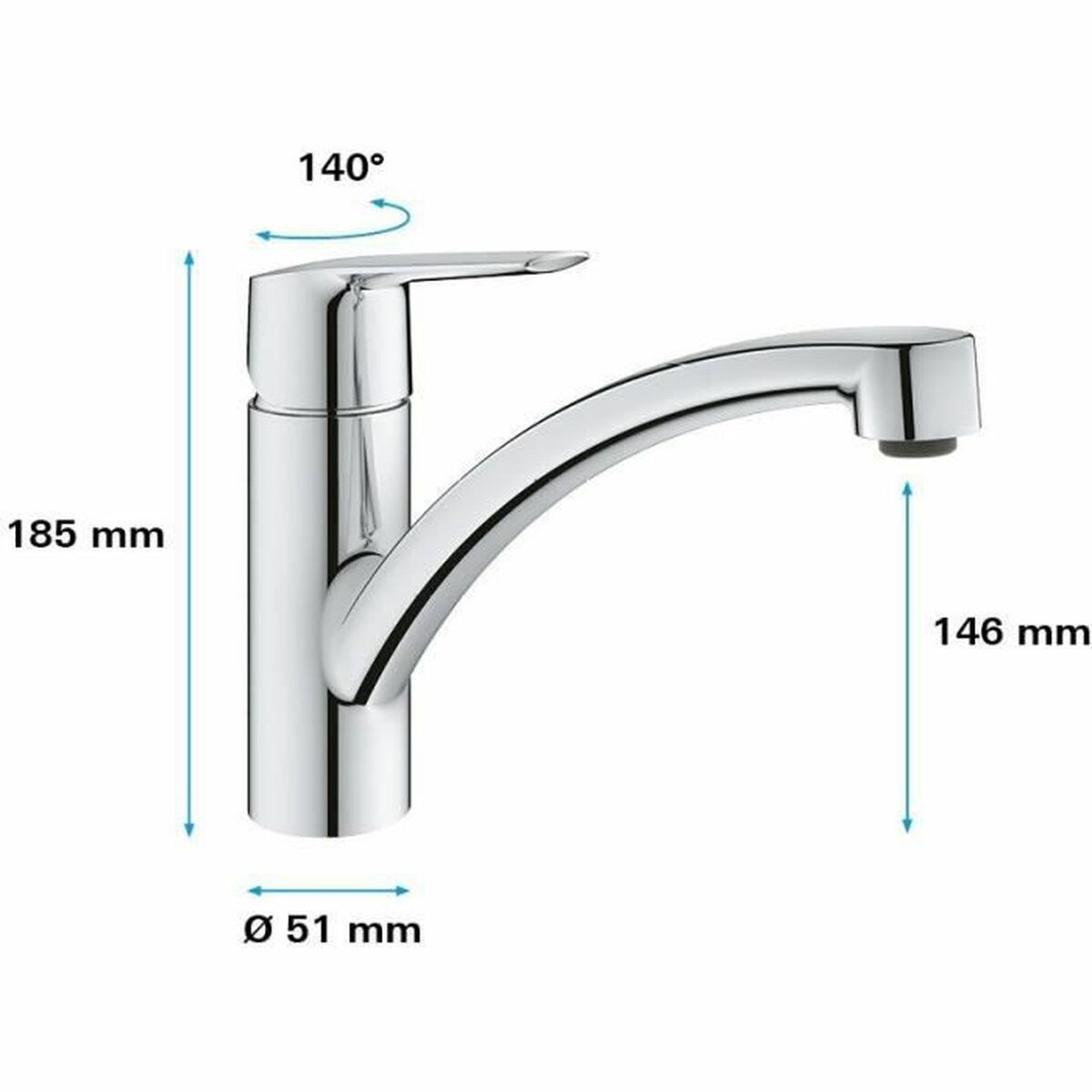 Blandare Grohe 31138002 - 2