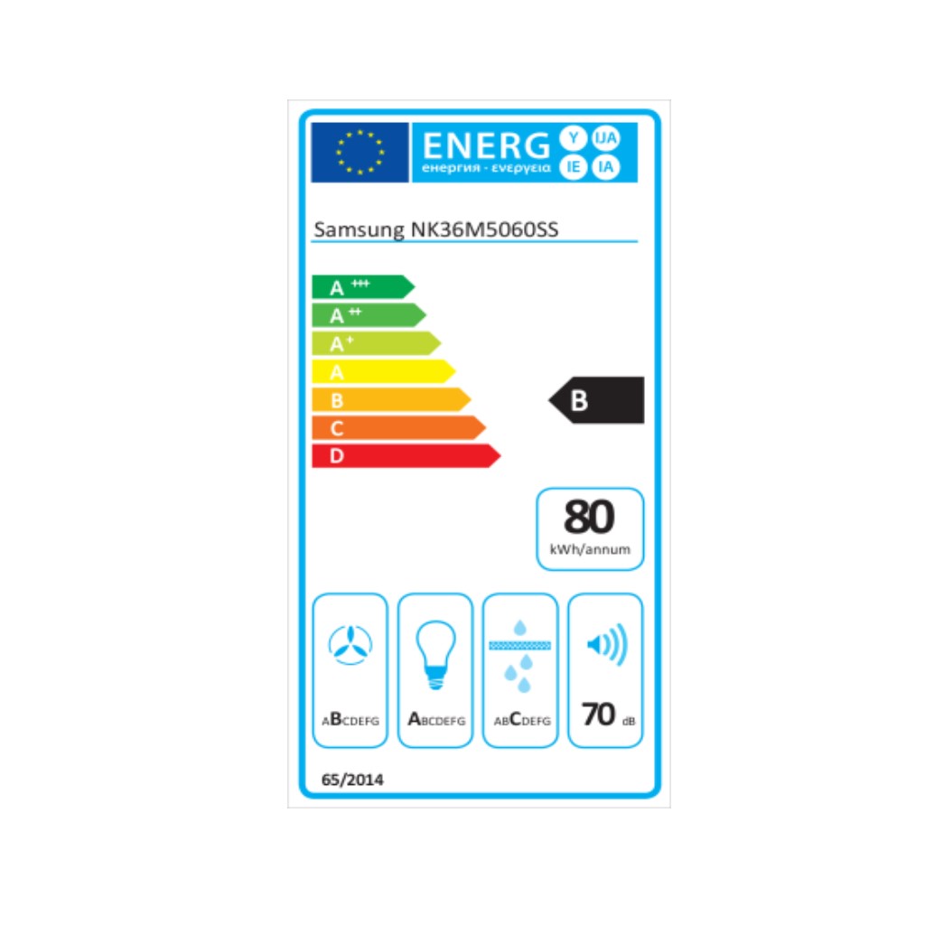 Konventionell fläkt Samsung NK36M5060SS/UR - 2