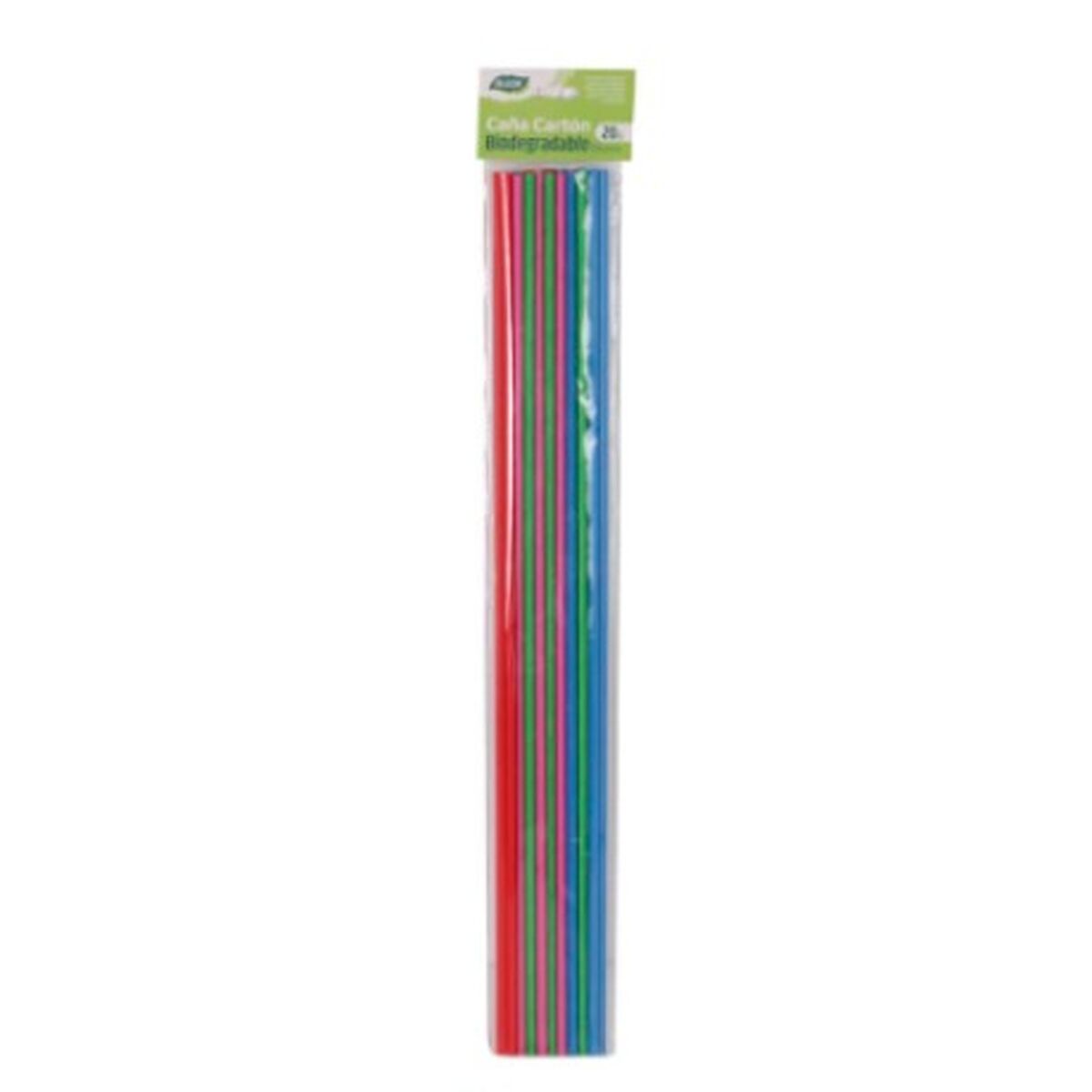 Strån Algon Papp Multicolour 20 antal 50 x 0,6 cm - 2