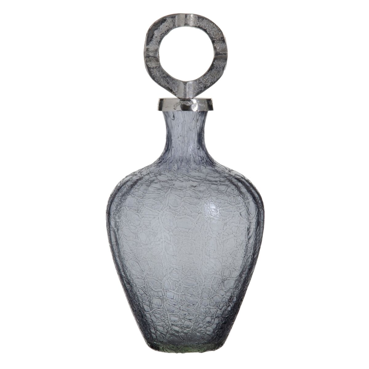 Vas Glas Grå Metall Silver 20 x 20 x 30 cm - 4