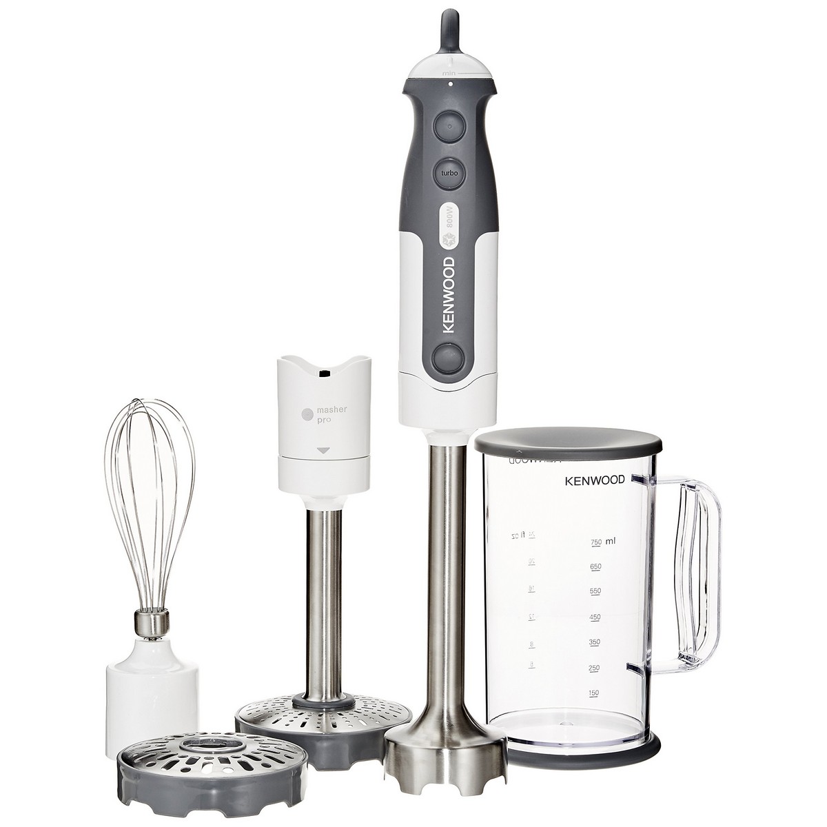 Stavmixer Kenwood HDP401WH Vit Grå 800 W