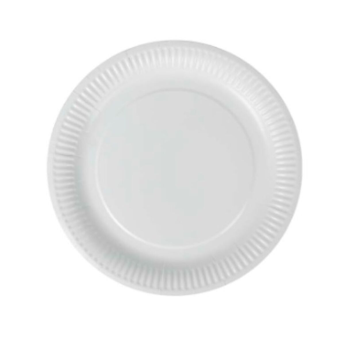 Tallriksset Algon Rund Vit Papp Engångsanvändning 23 cm 10 antal