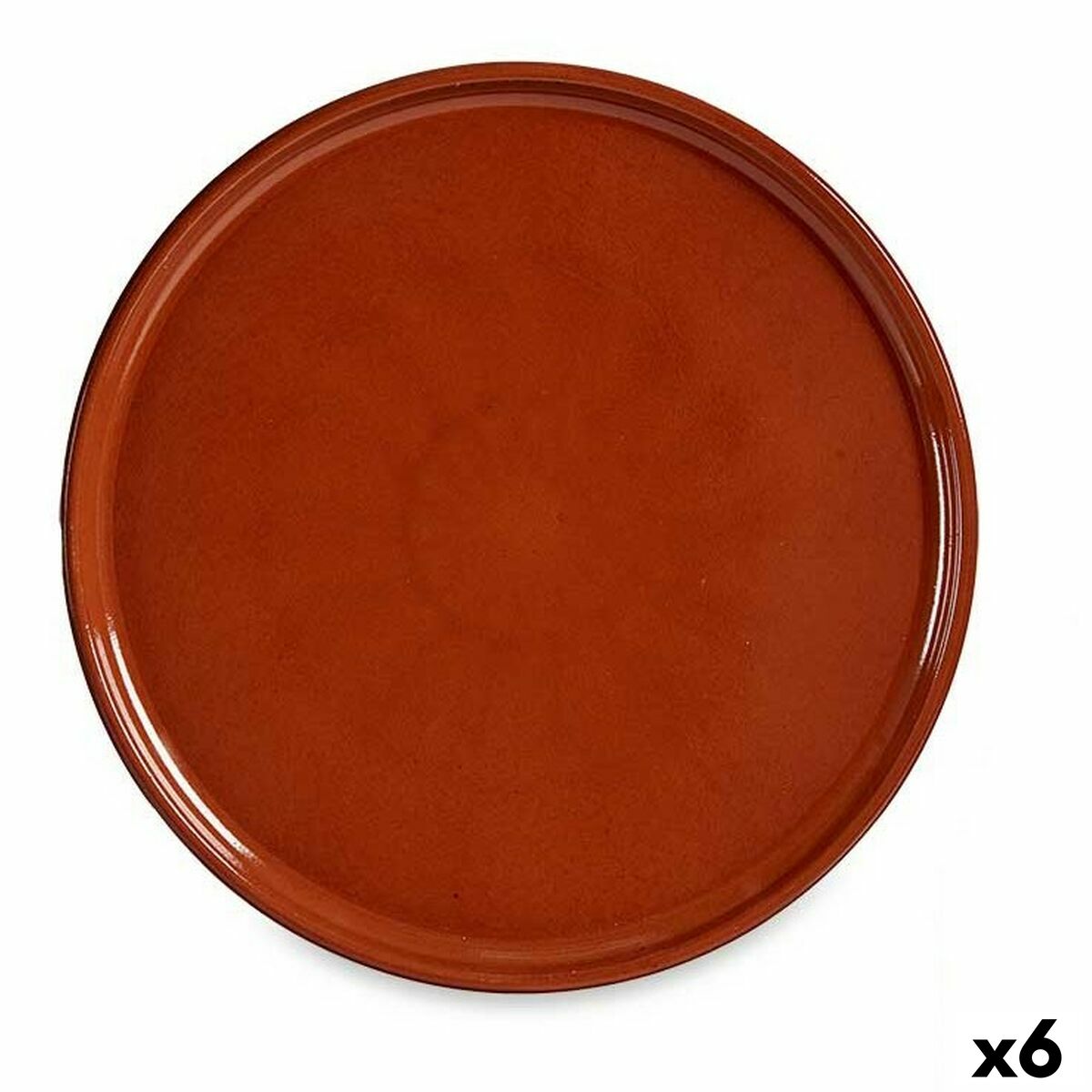 Pizzatallrik Terrakotta 32 x 2 x 32 cm (6 antal)