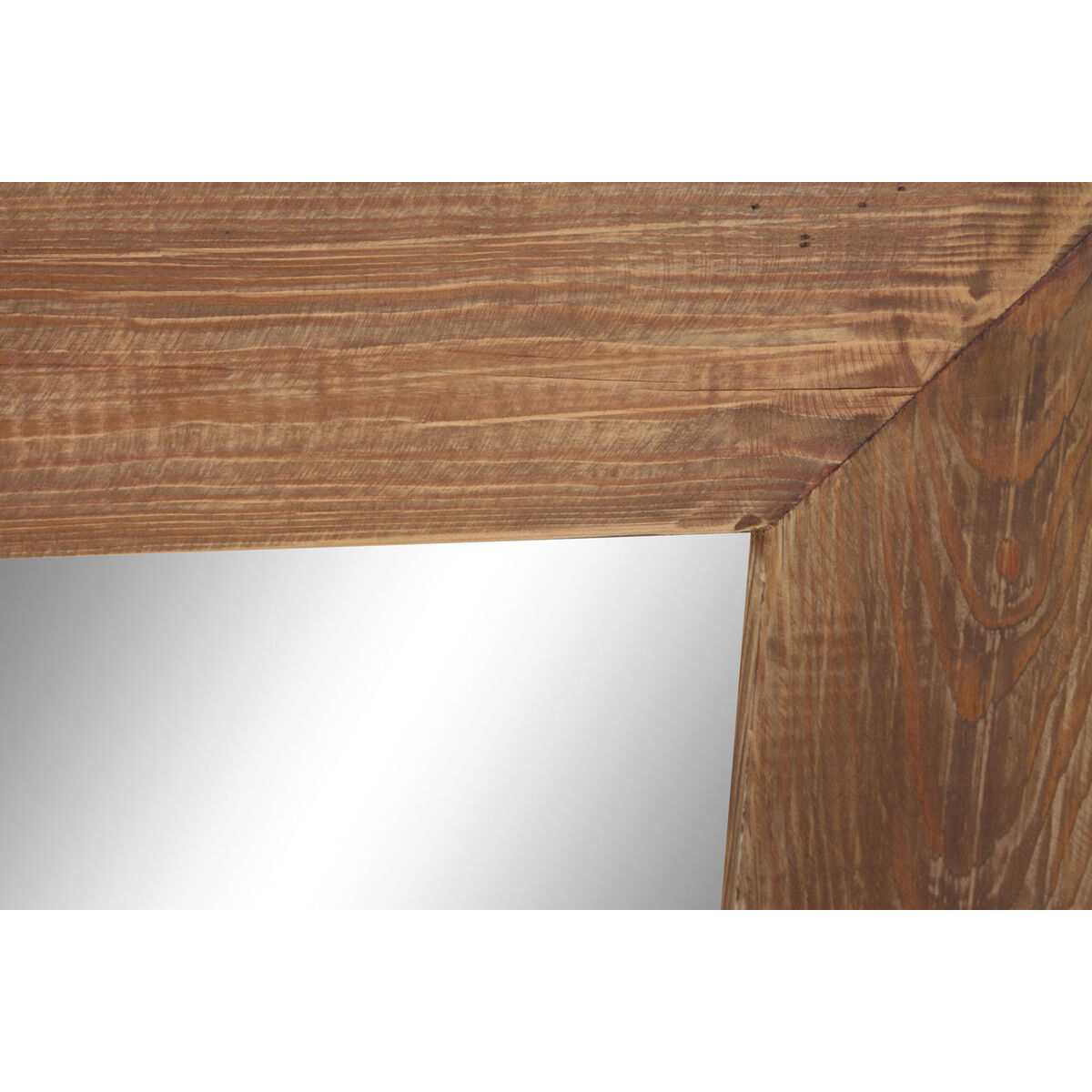Väggspegel DKD Home Decor Naturell Glas Återvunnet Trä 180 x 5 x 80 cm - 2