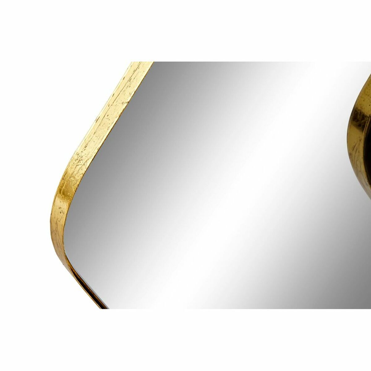 Väggspegel DKD Home Decor Speglar Gyllene Metall (110 x 6 x 70 cm) - 3