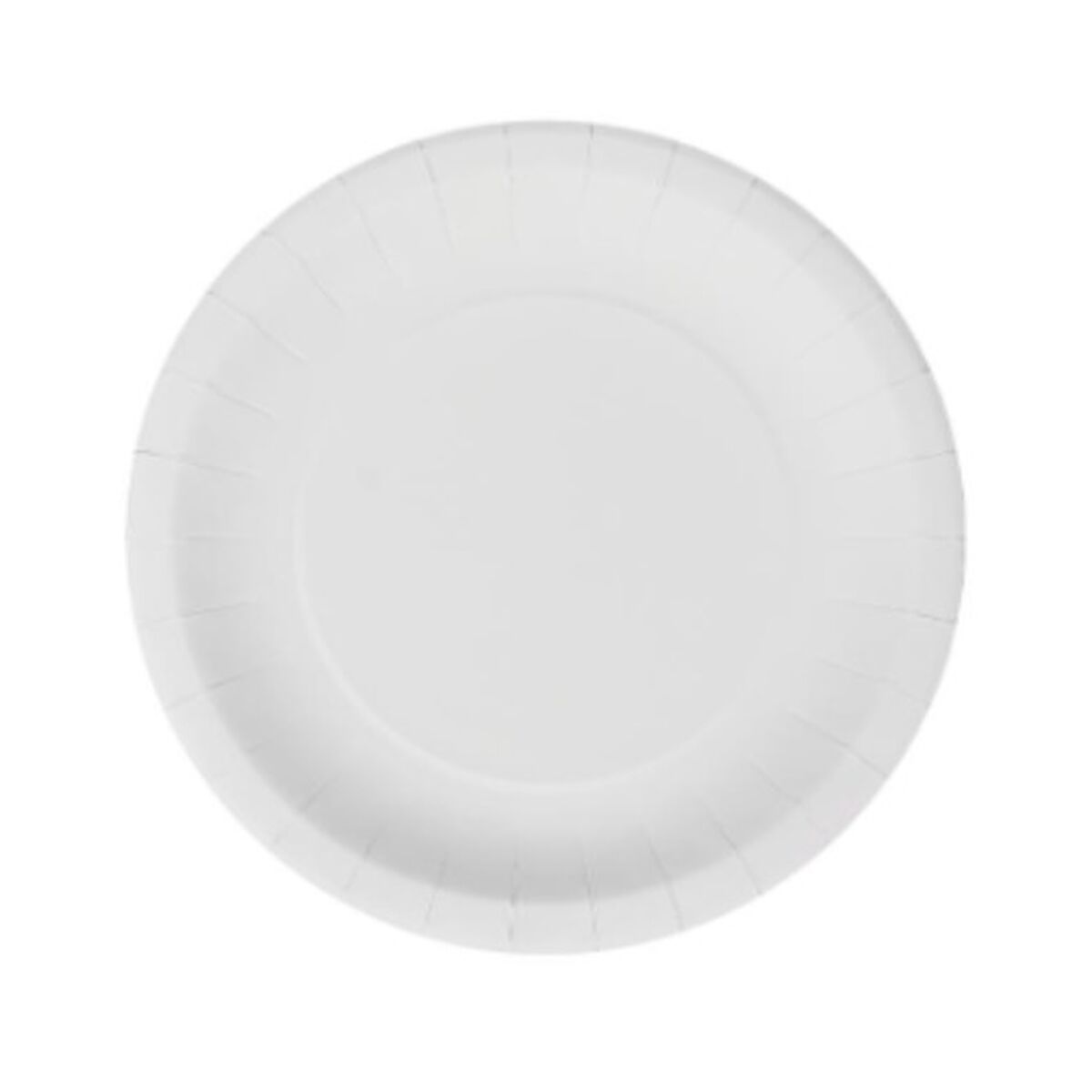 Tallriksset Algon Rund Vit Papp Engångsanvändning 20 cm 10 antal