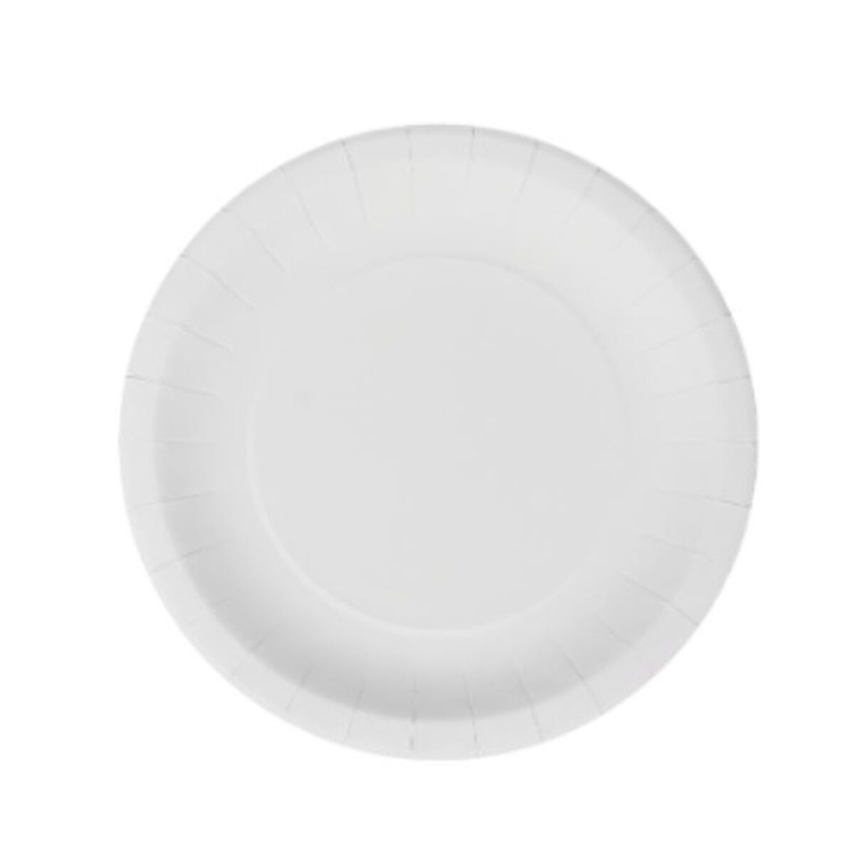 Tallriksset Algon Vit Papp Engångsanvändning 20 cm 25 antal