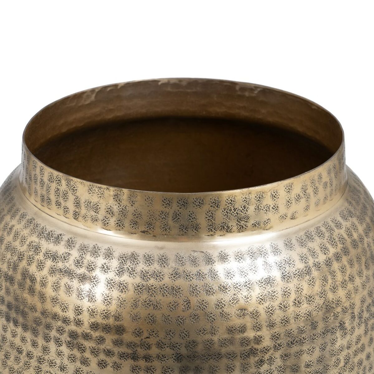 Vas 46 x 46 x 64 cm Gyllene Aluminium (2 antal) - 4