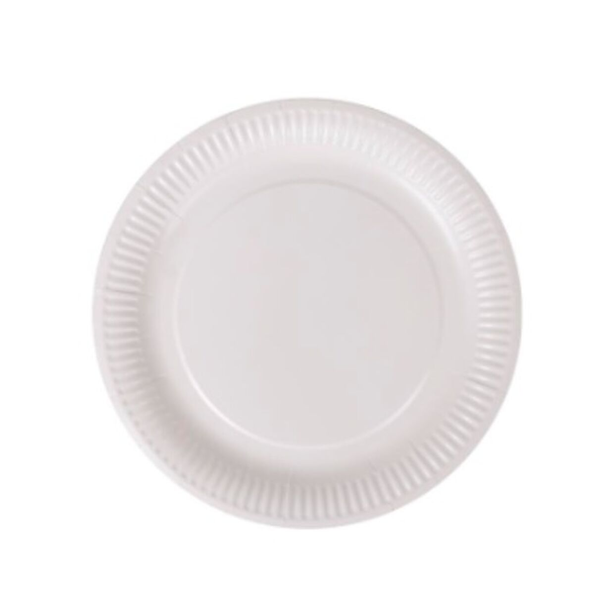 Tallriksset Algon Vit Papp Engångsanvändning 23 cm 10 antal