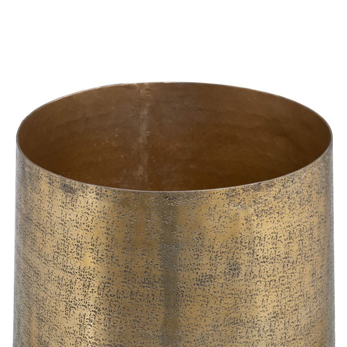 Vas 42 x 42 x 60 cm Gyllene Aluminium (2 antal) - 4