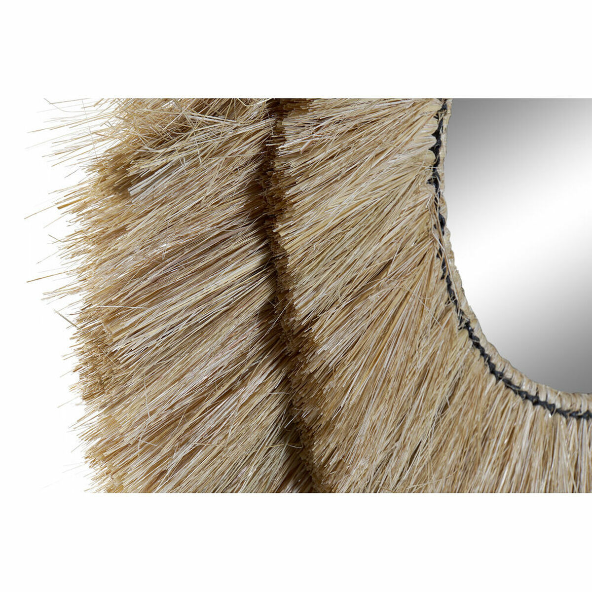 Väggspegel DKD Home Decor Glas Jute (117 x 6 x 77 cm) - 6