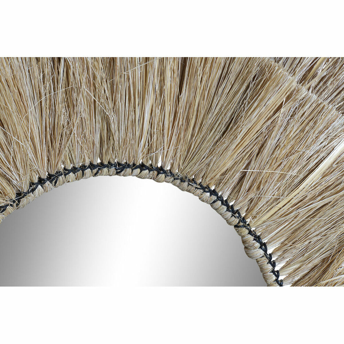 Väggspegel DKD Home Decor Glas Jute (117 x 6 x 77 cm) - 5