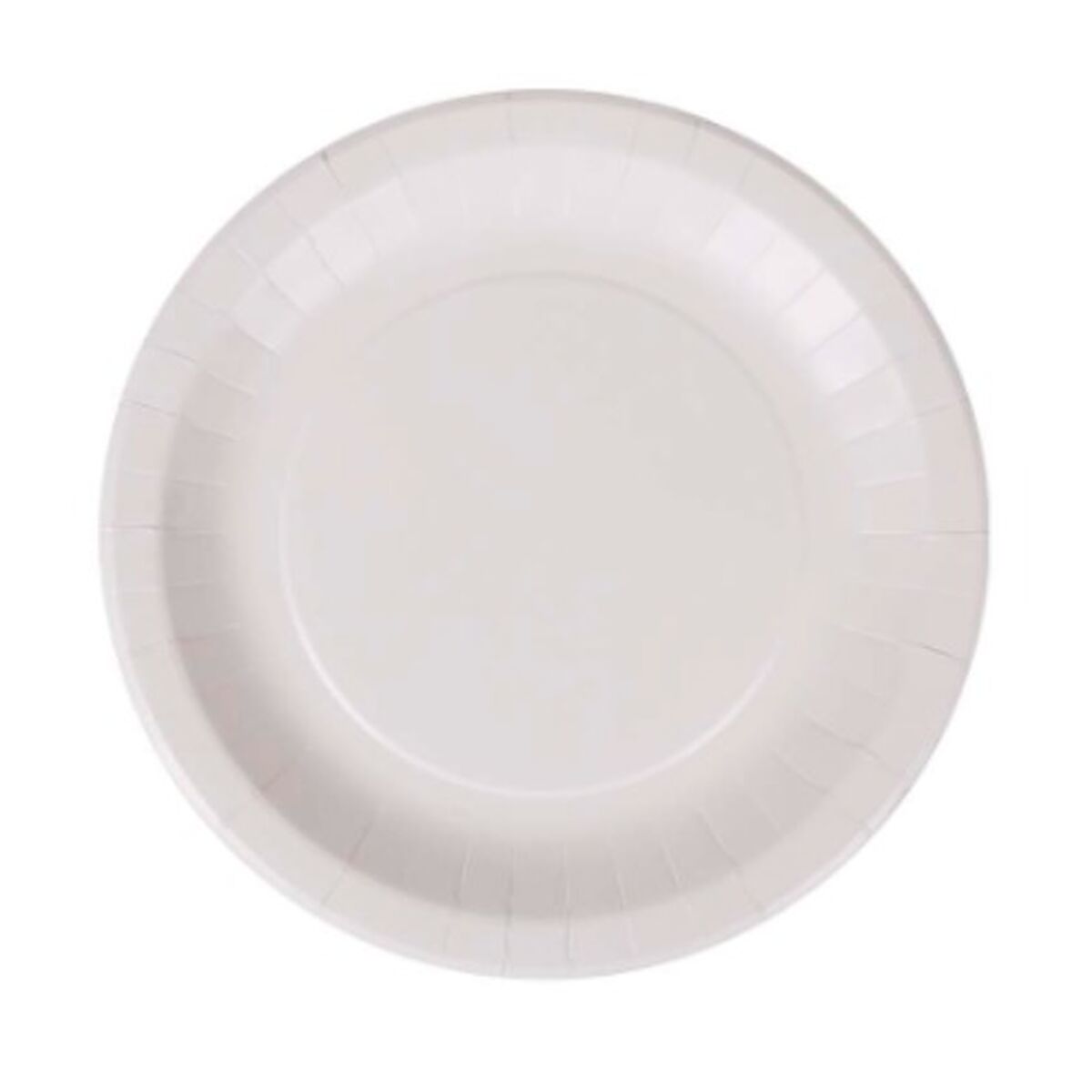 Tallriksset Algon Vit Papp Engångsanvändning 28 cm 25 antal