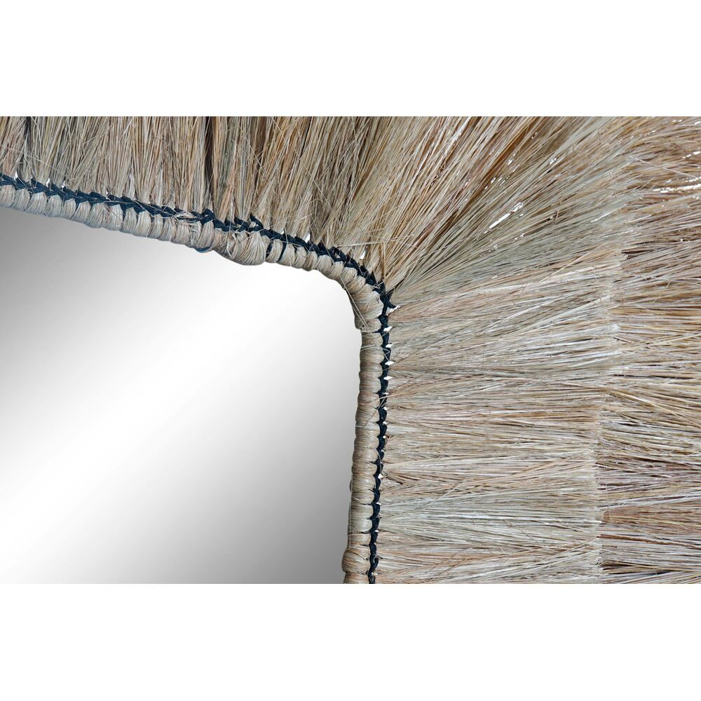 Väggspegel DKD Home Decor Glas Jute (87 x 6 x 96 cm) - 2