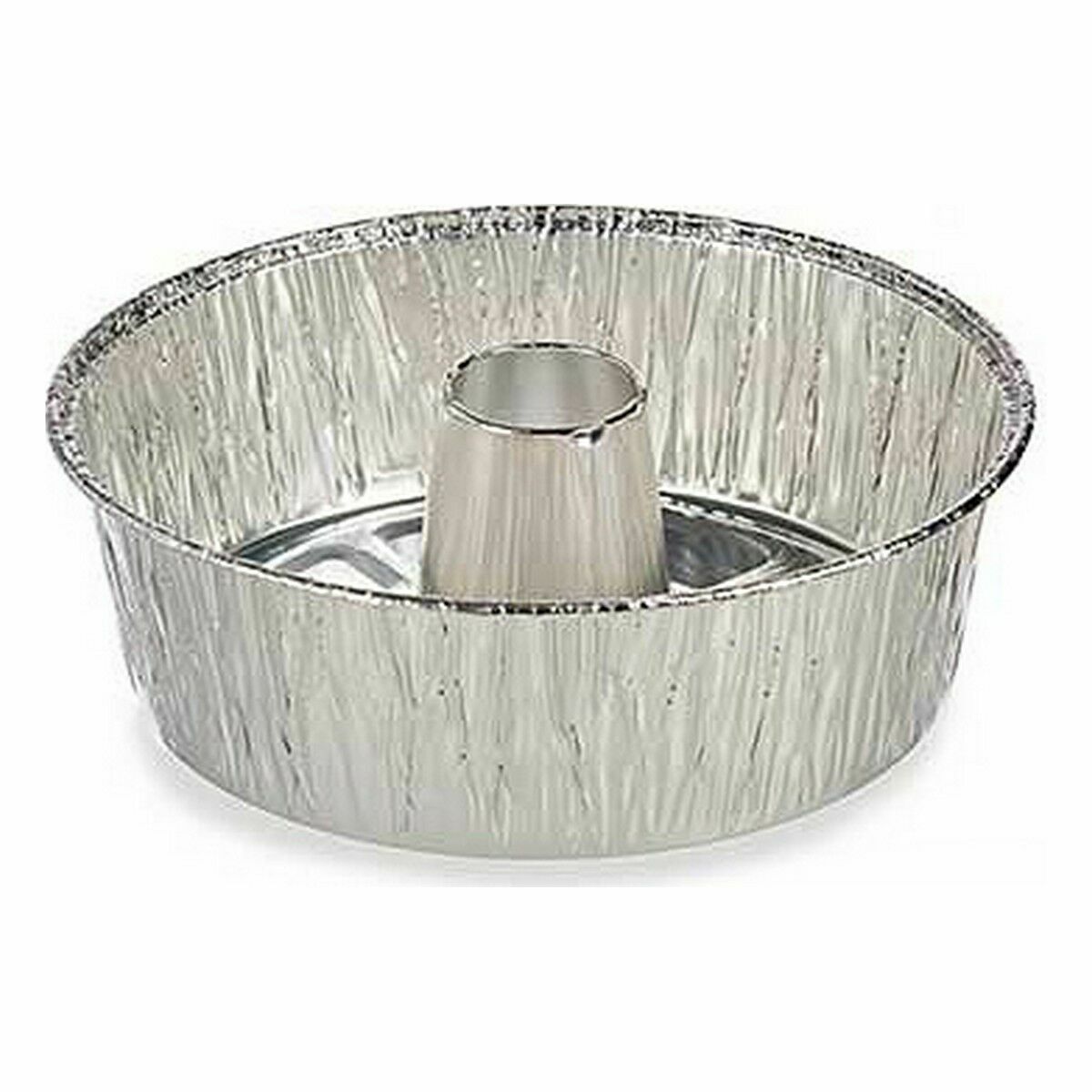 Set med Formar för Bakverk Disponibel Ring Aluminium 19,5 x 7 x 19,5 cm (24 antal) - 2
