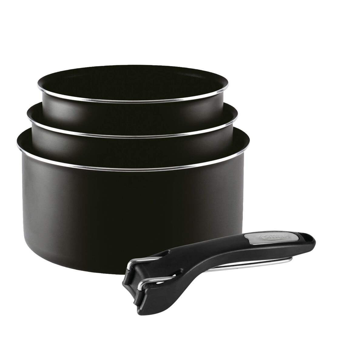 Kokkärlsset Sitram Metall Aluminium 4 Delar Ø 18 cm Ø 20 cm Ø 16 cm - 2