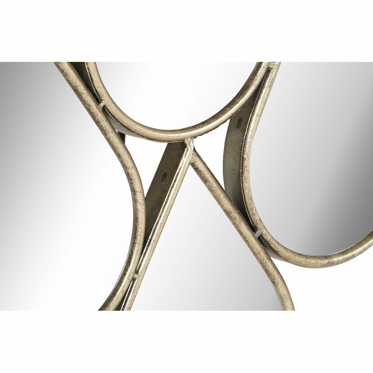 Väggspegel DKD Home Decor Speglar Gyllene Metall (65 x 2,5 x 72,5 cm) - 5
